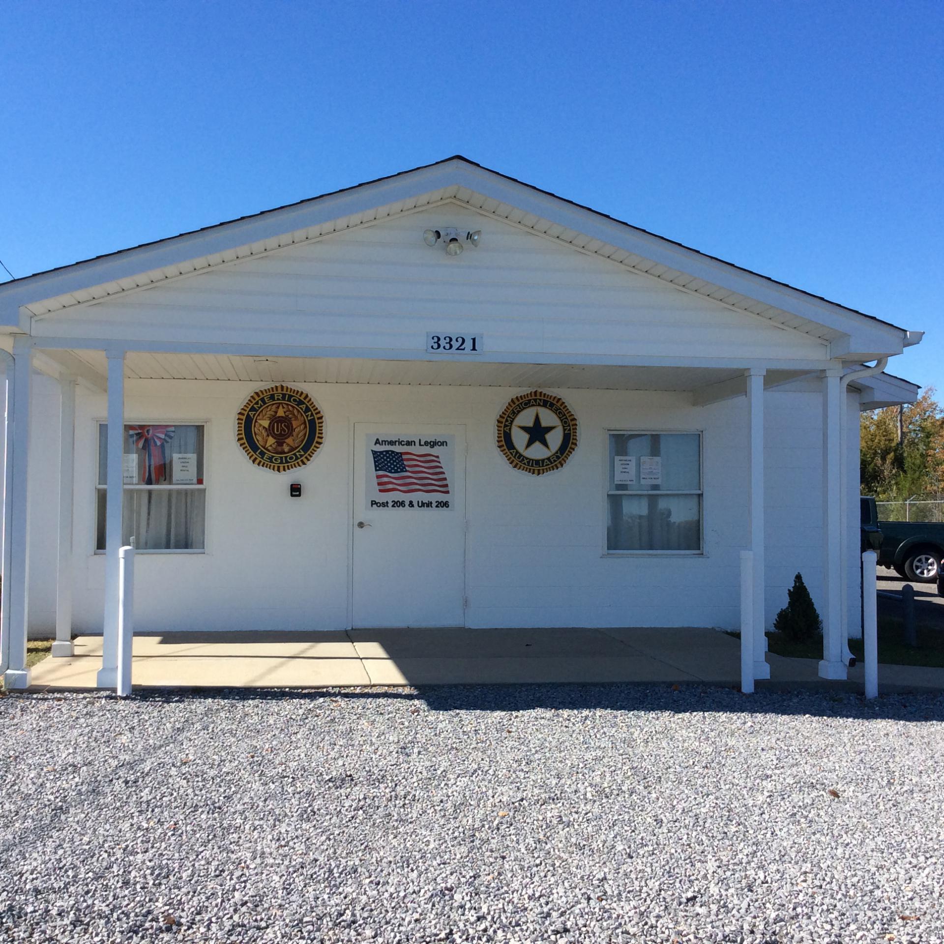 Post 206 White House, Tennessee The American Legion Centennial